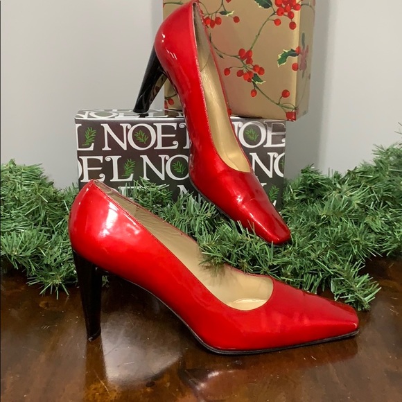 Stuart Weitzman Shoes - Stuart Weitzman vintage shiny candy apple red heel